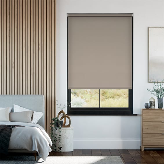 Colorized Twist2Go Sevilla Blackout Stone Roller Blind 4888