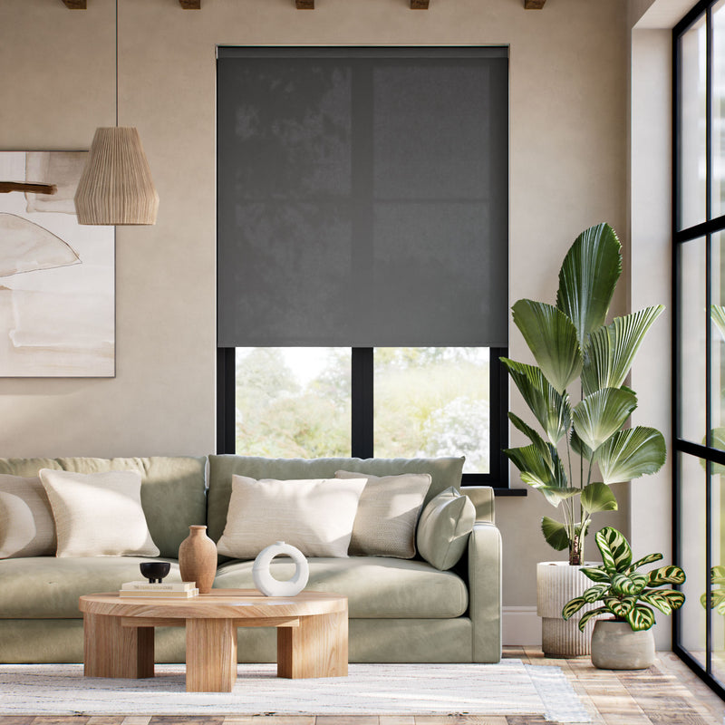 Colorized Notion Urban Grey Roller Blind 8977