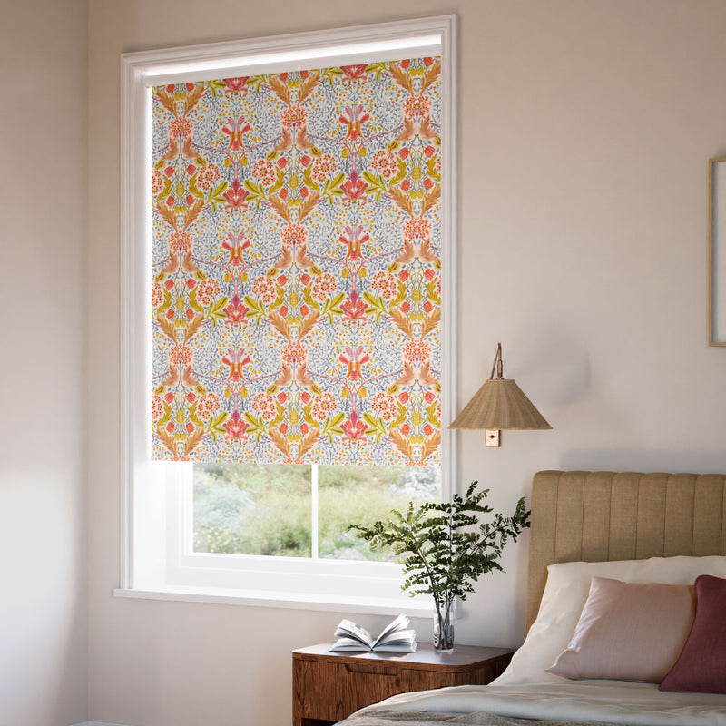 ColorizedZoom Elm House Rust Roller Blind 5361