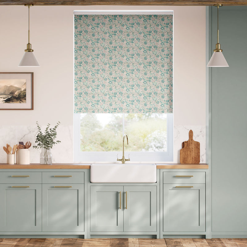 Colorized Glen Lyon Basil Roller Blind 5368