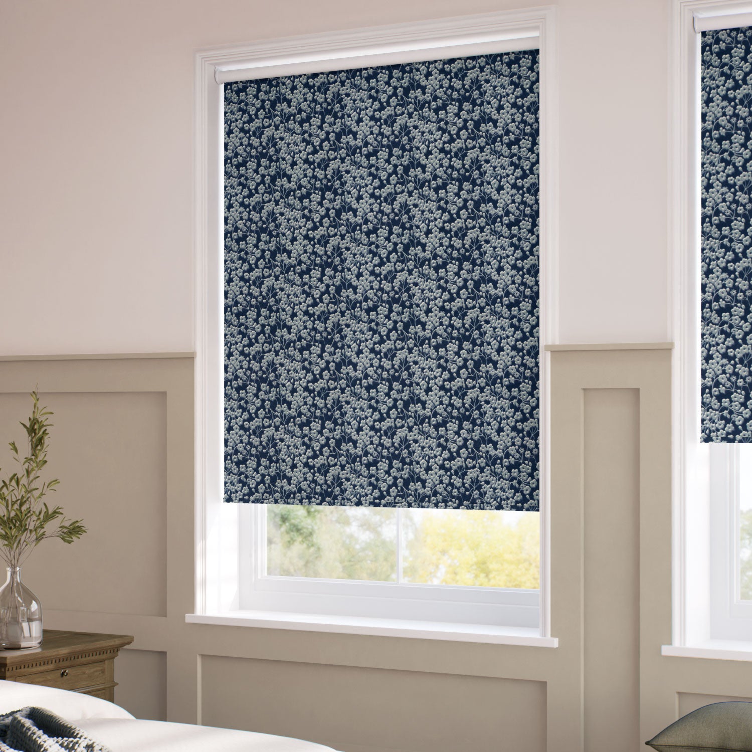 ColorizedZoom Mitsi Shadow Ink Roller Blind 5373