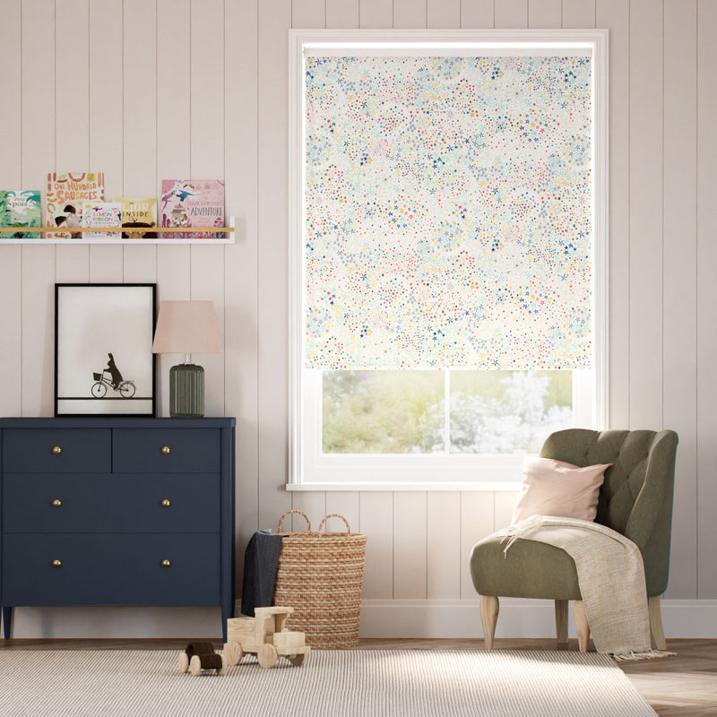 Colorized Twist2Go Adelajda Aurora Yellow Roller Blind 5386