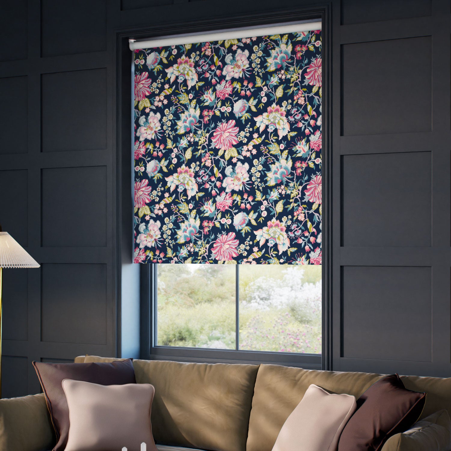 ColorizedZoom Twist2Go Christelle Cosmos Roller Blind 5390