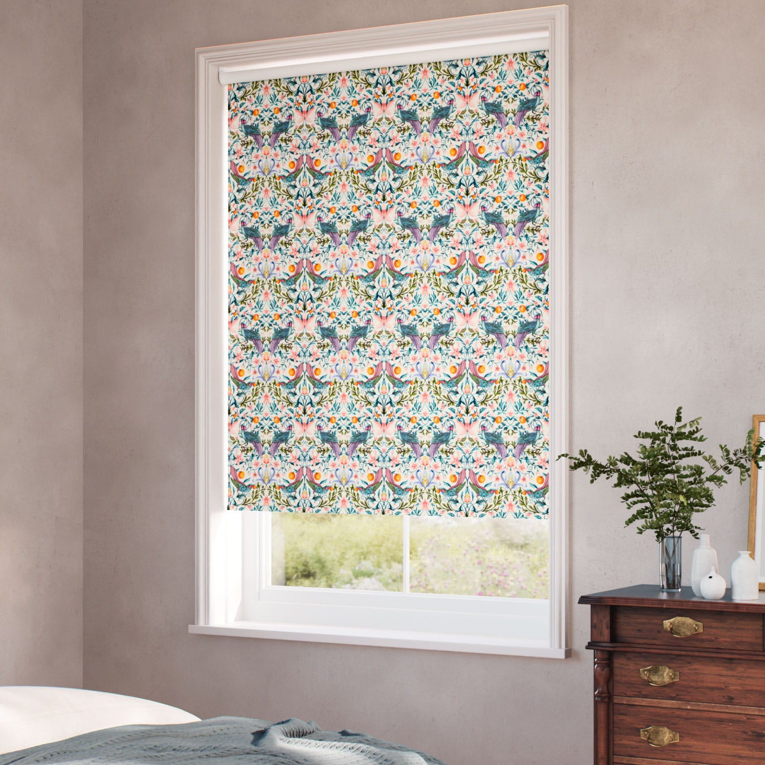 ColorizedZoom Twist2Go Forbidden Fruit Jewel Roller Blind 5399