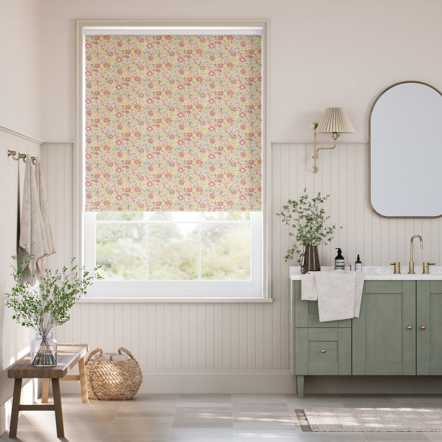 Colorized Twist2Go Glen Lyon Rhubarb Roller Blind 5403