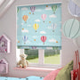 ColorizedZoom Balloons Flying High Roman Blind 6632