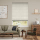 Colorized Paleo Linen Ecru  Roman Blind 6666