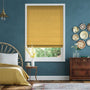 Colorized Bijou Linen Sunflower  Roman Blind 6736