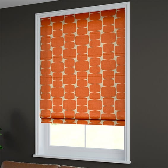 ColorizedZoom Lohko Flame Roman Blind 6766