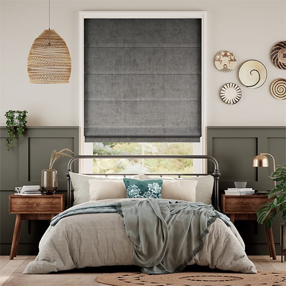 Colorized Velvet Storm Roman Blind 6862