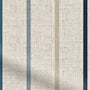 ColorizedPLA Twill Stripe Linen Ribbon Blue Roman Blind 8961