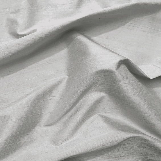ColorizedPLA Ahisma Luxe Faux Silk Silver Roman Blind 6934