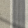 ColorizedPLA Brazen Stripe Linen Vintage Graphite Grey Roman Blind 7015