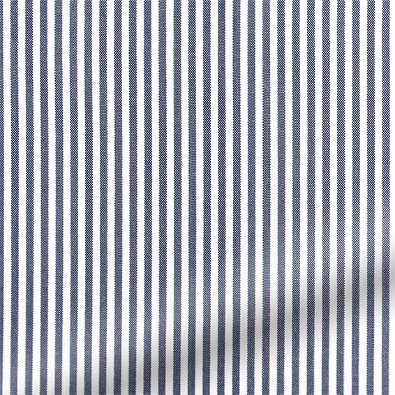 ColorizedPLA Devon Stripe Maritime Blue Roman Blind 7039