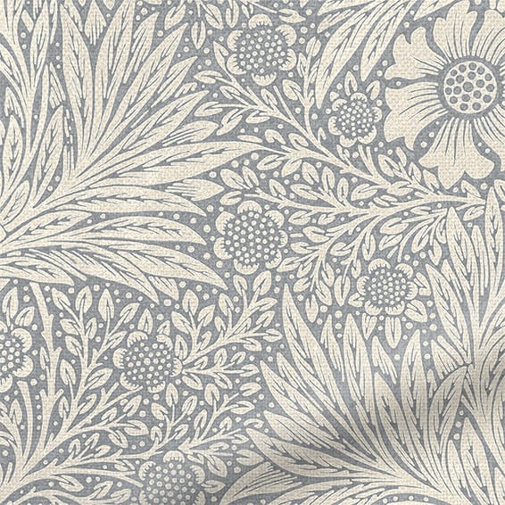 ColorizedPLA William Morris Marigold Zinc Roman Blind 7087