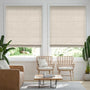 Colorized Alcyone White Gold Roman Blind 7108