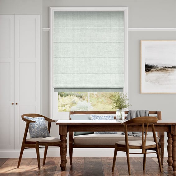 Colorized Leyton Winter Grass Roman Blind 7134