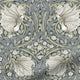 ColorizedPLA William Morris Pimpernel French Grey Roman Blind 7171