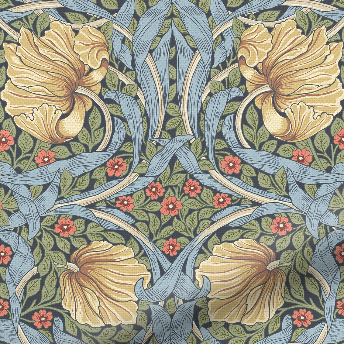 ColorizedPLA William Morris Pimpernel Honey Roman Blind PLA 8946