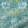 ColorizedPLA William Morris Honeysuckle and Tulip Velvet Moonstone Roman Blind 7175
