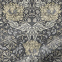 ColorizedPLA William Morris Honeysuckle and Tulip Velvet Gunmetal Roman Blind 7174