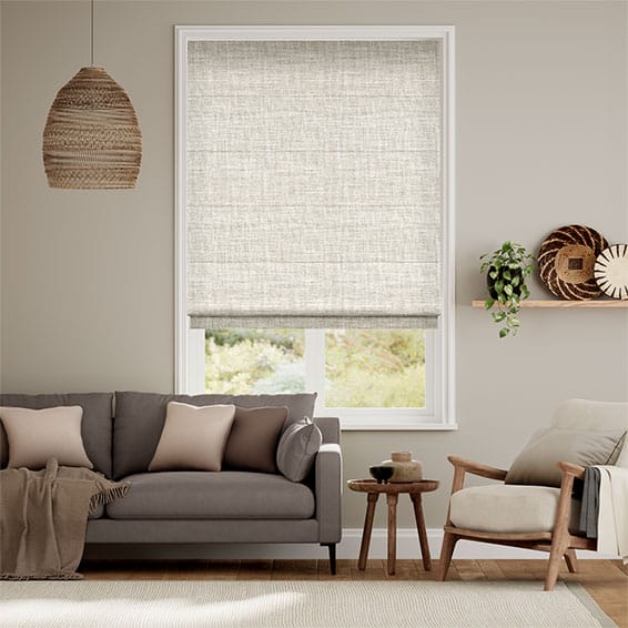 Colorized Arlo Hemp  Roman Blind 8755