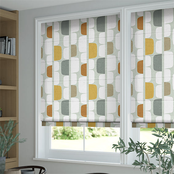 ColorizedZoom Kivi Slate Roman Blind 7239