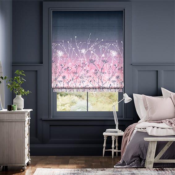 Colorized September Meadow Dusk Roman Blind 7241
