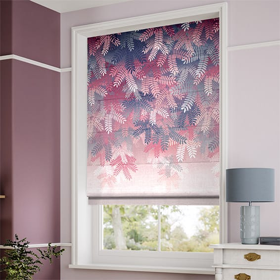 ColorizedZoom Acacia Tree Dusk Roman Blind 7244