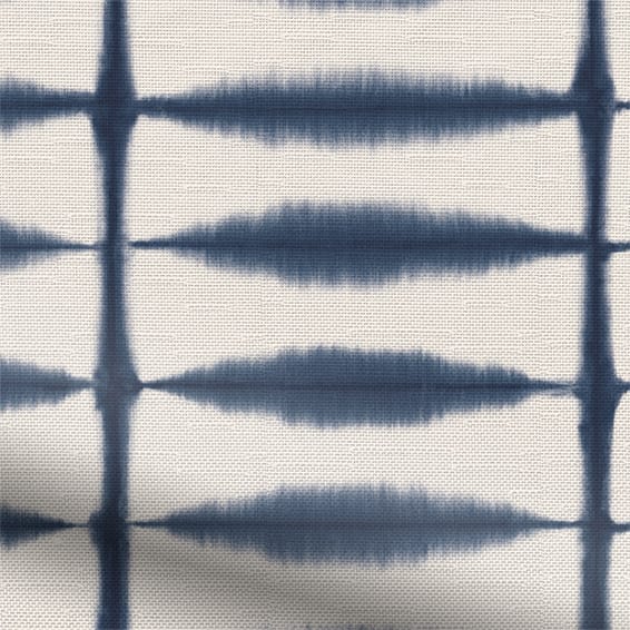 ColorizedPLA Shibori Dye Indigo Roman Blind 7248