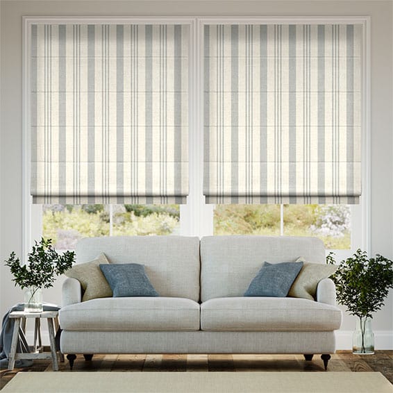 Colorized Albany Dove Roman Blind 7266