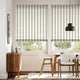 Colorized Dartmouth Gris Roman Blind 7277