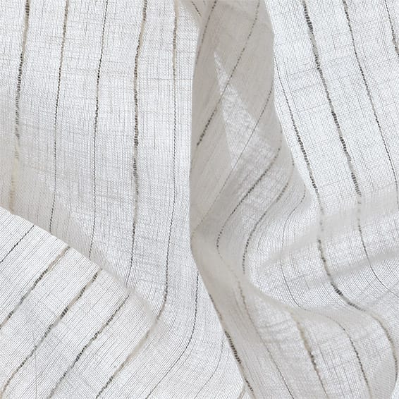 ColorizedPLA Leone Embroidered Voile Pinstripe Roman Blind 8758