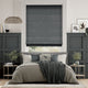 Colorized Electric Harrow Flint Roman Blind 7338