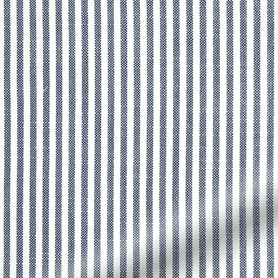 ColorizedPLA Ella Stripe Navy  Roman Blind 7413