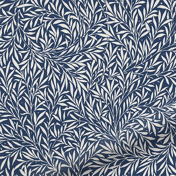 ColorizedPLA William Morris Willow Ink Roman Blind 7482