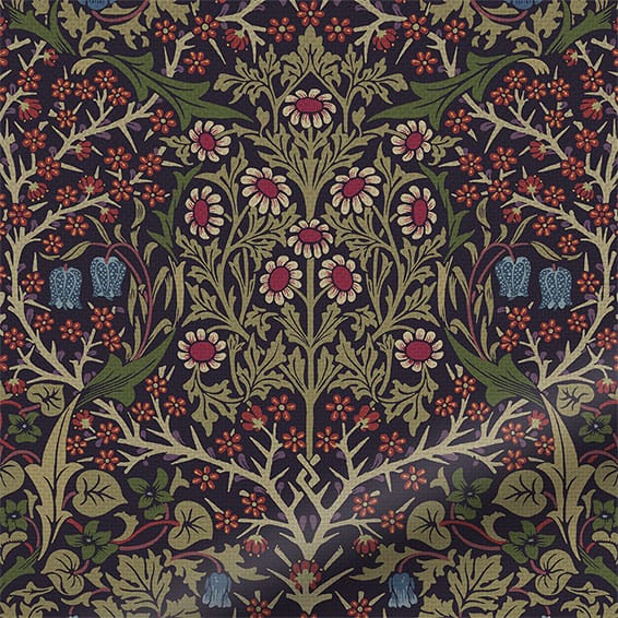 ColorizedPLA William Morris Blackthorn Damson Roman Blind 7503