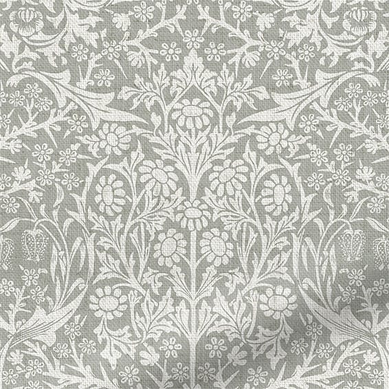ColorizedPLA William Morris Blackthorn Stone  Roman Blind 7506