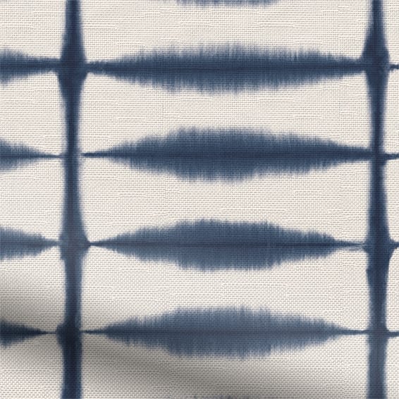 ColorizedPLA Electric Shibori Dye Indigo Roman Blind 7513