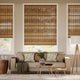 Colorized Marius Chestnut Roman Blind 7560
