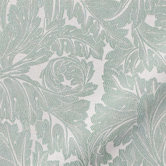 ColorizedPLA William Morris Acanthus Jacquard Opal  Roman Blind 7607
