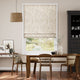 Colorized William Morris Acanthus Jacquard Soft Gold Roman Blind 7609