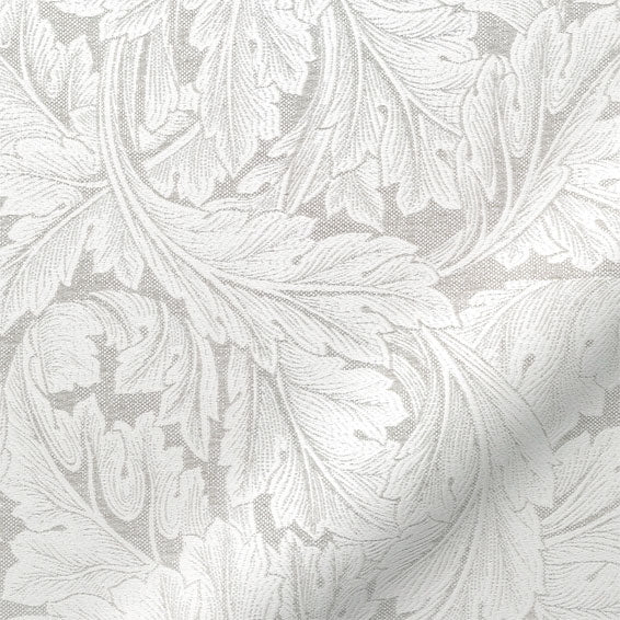 ColorizedPLA William Morris Acanthus Jacquard Ivory  Roman Blind 7604