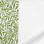 ColorizedPLA William Morris Willow Clover & Bijou Linen White Roman Blind 7648