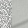 ColorizedPLA William Morris Willow Steeple Grey & Bijou Linen Dove Grey Roman Blind 7652