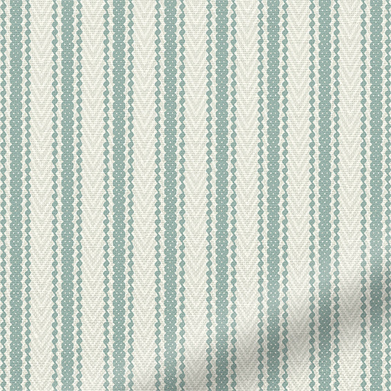 ColorizedPLA Chester Stripe Duck Egg Roman Blind 7761