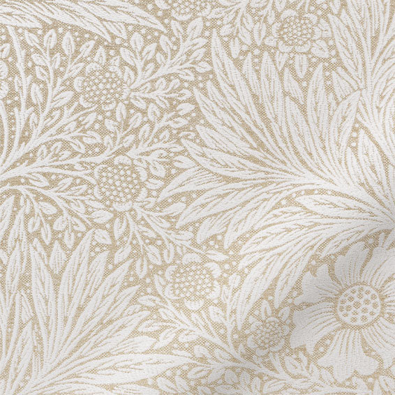 ColorizedPLA William Morris Marigold Jacquard Soft Gold Roman Blind 7818