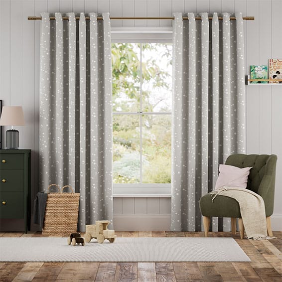 Colorized Twinkling Stars Cloud Curtains 5451