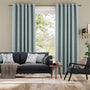 Colorized Eternity Linen Blue Mist Curtains 5453