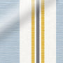 ColorizedPLA Truro Stripe Coastal Blue Curtains 5462